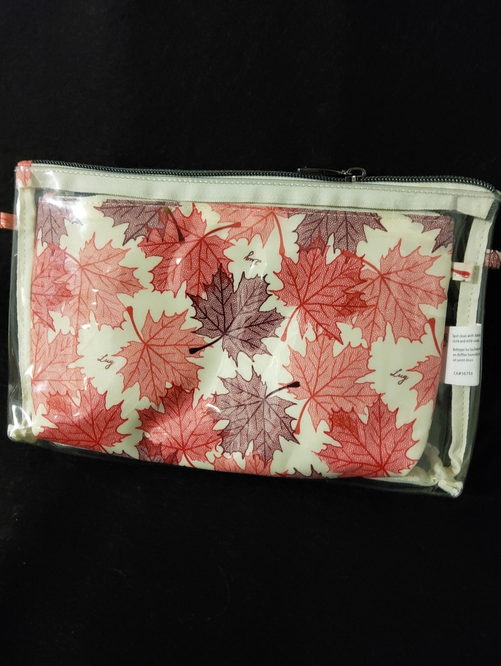 Lug, Tackle, Maples Cream Print Cosmetic/storage Pouches - Picture 6 of 6